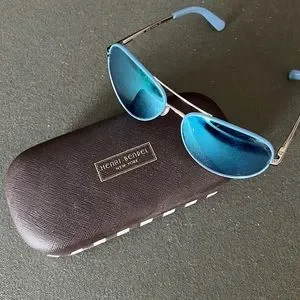 henri bendel | Accessories | Henry Bendel Light Blue Aviator  display picture 3